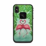 Flamingo Love LifeProof iPhone XS Max fre Case Skin
