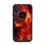 Flower Of Fire LifeProof iPhone XS Max fre Case Skin