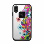 Intense Flowers LifeProof iPhone XS Max fre Case Skin