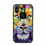 King of Technicolor LifeProof iPhone XS Max fre Case Skin