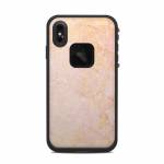 Rose Gold Marble LifeProof iPhone XS Max fre Case Skin
