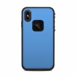 Solid State Blue LifeProof iPhone XS Max fre Case Skin