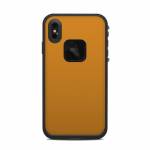 Solid State Orange LifeProof iPhone XS Max fre Case Skin