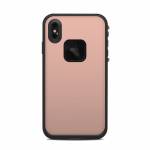 Solid State Peach LifeProof iPhone XS Max fre Case Skin