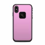 Solid State Pink LifeProof iPhone XS Max fre Case Skin