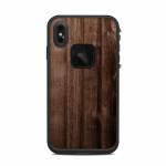 Stained Wood LifeProof iPhone XS Max fre Case Skin