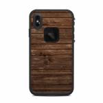 Stripped Wood LifeProof iPhone XS Max fre Case Skin