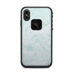 Winter Green Marble LifeProof iPhone XS Max fre Case Skin