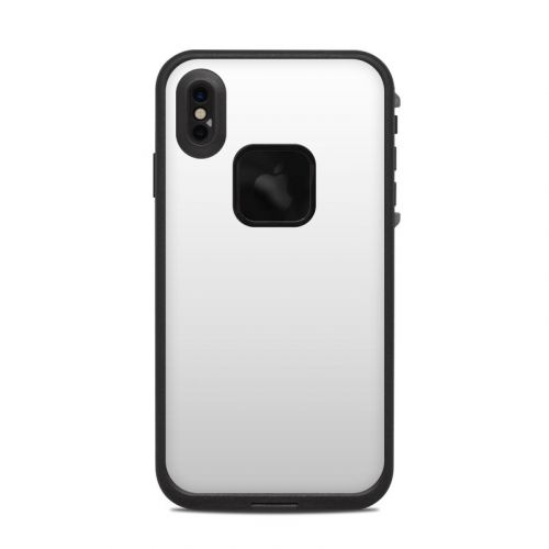 Solid State White LifeProof iPhone XS Max fre Case Skin