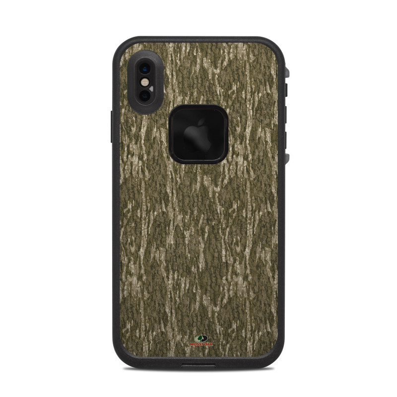LifeProof iPhone XS Max fre Case Skin design of Grass, Brown, Grass family, Plant, Soil, with black, red, gray colors