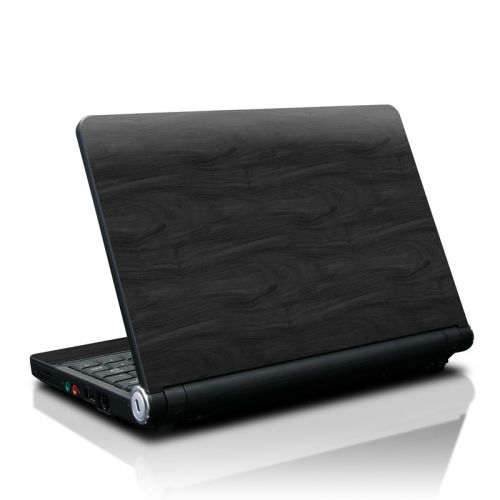 Black Woodgrain Lenovo IdeaPad S10 Skin