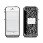 Composition Notebook LifeProof iPhone SE, 5s nuud Case Skin