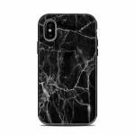Black Marble LifeProof iPhone X Next Case Skin