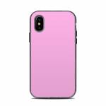 Solid State Pink LifeProof iPhone X Next Case Skin