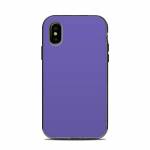 Solid State Purple LifeProof iPhone X Next Case Skin