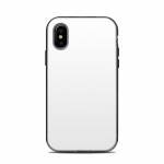 Solid State White LifeProof iPhone X Next Case Skin