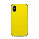 Solid State Yellow LifeProof iPhone X Next Case Skin