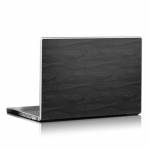 Black Woodgrain Laptop Skin