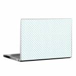 Checker Light Blue Laptop Skin