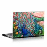 Coral Peacock Laptop Skin
