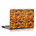 Orange Camo Laptop Skin