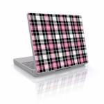 Pink Plaid Laptop Skin