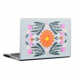 Pink and Orange Flowers Laptop Skin