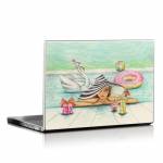 Delphine at the Pool Party Laptop Skin