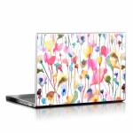 Watercolor Wild Flowers Laptop Skin