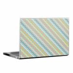 Wavy Diagonal Lines Laptop Skin
