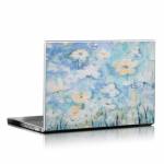 White & Blue Laptop Skin