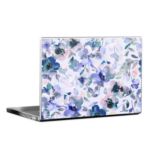Aquatic Artistic Flowers Laptop Skin