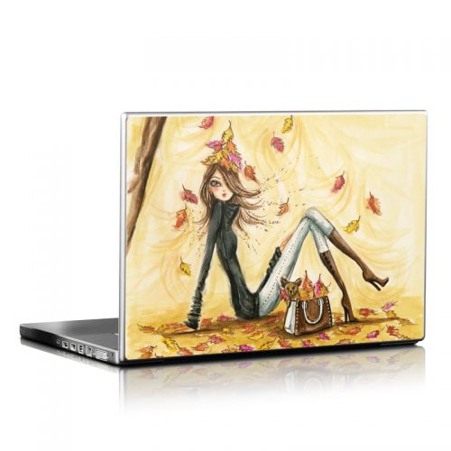 Autumn Leaves Laptop Skin
