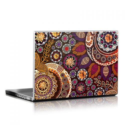 Autumn Mehndi Laptop Skin