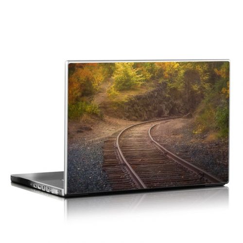 Bend In Time Laptop Skin