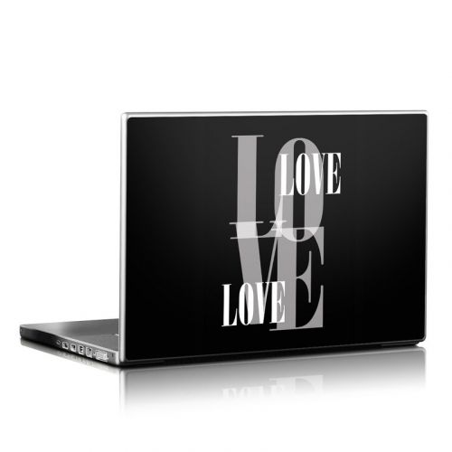 Black Love Laptop Skin