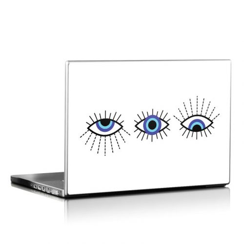 Blue Eyes Laptop Skin