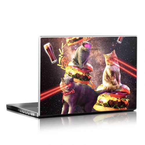 Burger Cats Laptop Skin