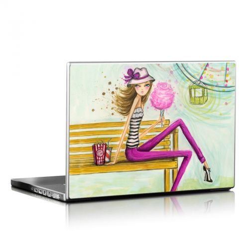 Carnival Cotton Candy Laptop Skin