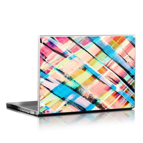 Check Stripe Laptop Skin