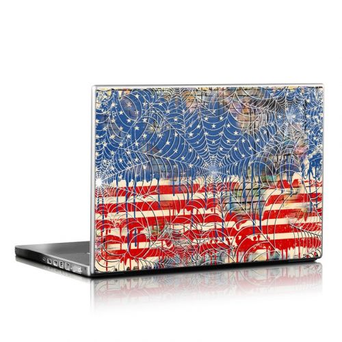 Cobweb Flag Laptop Skin