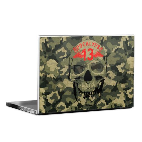 Camo Skull Laptop Skin