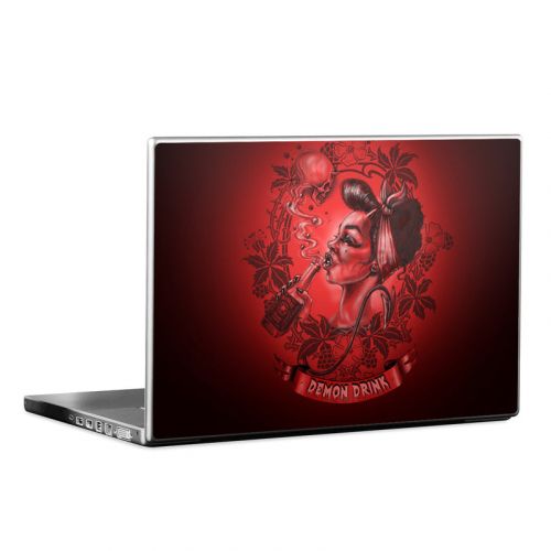 Demon Drink Laptop Skin