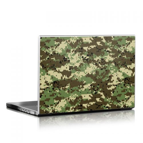 Digital Woodland Camo Laptop Skin