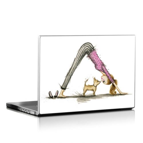 Downward Dog Laptop Skin