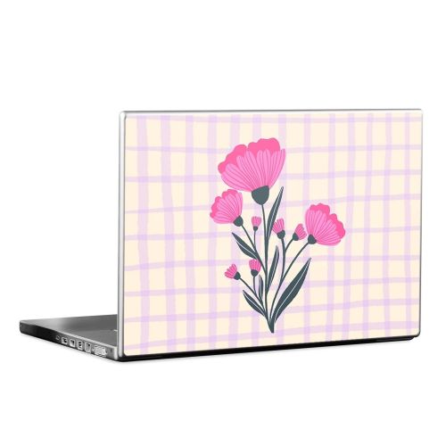 Floral Bouquet Grid Laptop Skin