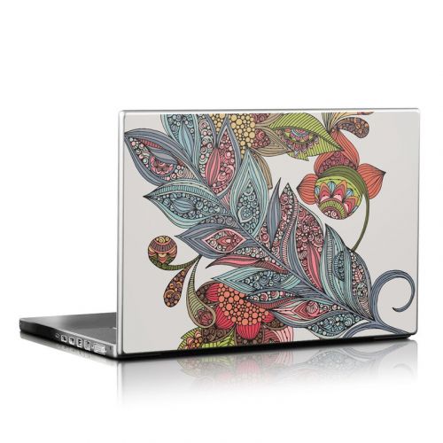 Feather Flower Laptop Skin
