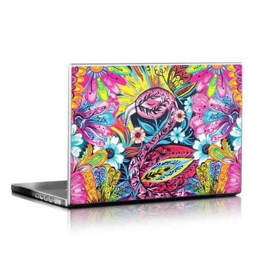 Flashy Flamingo Laptop Skin