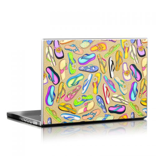 Flip Flops Laptop Skin