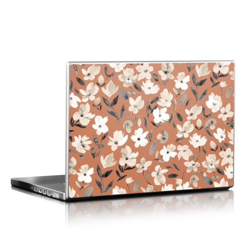 Fresh Flowers Copper Laptop Skin